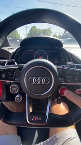 Audi R8 V10 startup POV