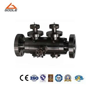 [Hot Item] Double Block & Bleed Forged Stainless Steel Flanged/Thread Ball Valve