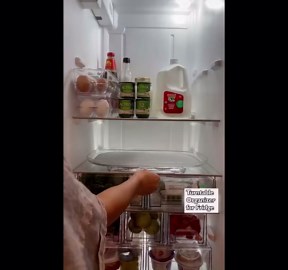 Lazy Susan Turntable Organizer for Refrigerator, 15.75'' Clear Rectangular 360° Rotate Fridge Organizer Storage for Cabinet -Table -Pantry- Kitchen- Countertop (Circular Shaped-Base)