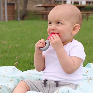 "Happy Birthday July babies💖💖 This month birthstone teether is #Ruby⁠ which represents vitality, passion, and courage. Celebrate your baby's birth month with a unique and functional gift made just for them. ⁠ These also make excellent baby shower gifts and a great prop for birth or pregnancy announcements! ⁠ .⁠ Available at all @buybuybaby stores. Shop now ▶️ http://www.jolimoli.us/Ringteether-BBB | innobaby