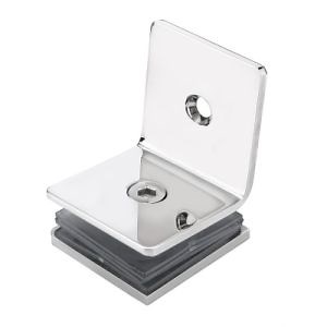 [Hot Item] 90 Degree Fitting Brass/Zinc Alloy Wall Mounted Shower Sliding Glass Clamp Door Hinge