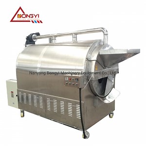 [Hot Item] Dongyi Lq-200 Industrial Gas Automatic Cashew Nut Processing Machine / Peanut Roasting Machine Peanut Roaster