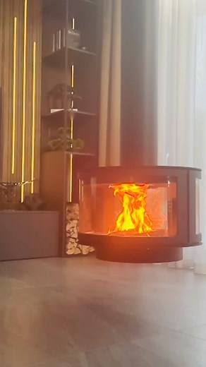 Šiame projekte parinkau pakabinamą centrinį židinį Rocal Ronde Central Suspendo – 360° stiklo sprendimą, kuris leidžia liepsnai tapti pagrindiniu erdvės akcentu – kad liepsna taptų ne tik šilumos šaltiniu, bet ir gyvu akcentu erdvėje. Minimalios juodos linijos, natūralus medis ir subtili šviesa sukuria tą tylų prabangos jausmą, kai estetika susilieja su jaukumu. Kol kas tik maža detalė… bet ji pasako labai daug. Su meile interjero paslaptingumui ir dizainui Interjero dizainerė Elada 🧚‍♀️ #inter