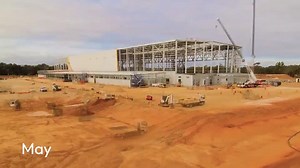 Construction of aircraft Deep Maintenance and Modification Facility