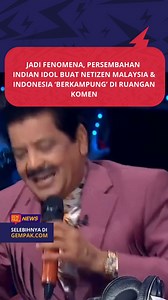 893K views · 18K reactions | #GempakNews: Mengaku cepat siapa yang dah tersesat sampai sana? BACA SINI: https://gempak.com/hiburan/jadi-fenomena-persembahan-indian-idol-buat-netizen-malaysia-indonesia-berkampung-di-ruangan-komen | Astro Gempak | Facebook