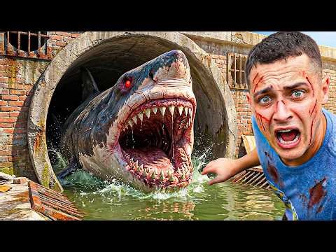 I Caught The Bridge MONSTER, Surviving 24 Hours with shark? I Compilation RAWWFishing