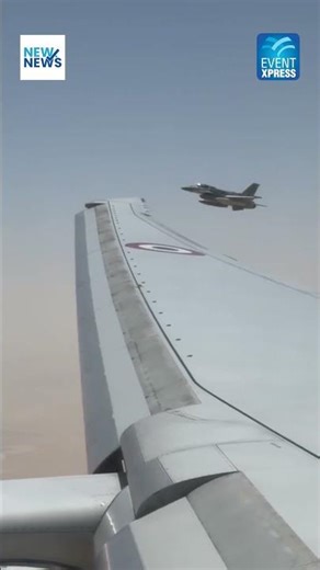 WATCH: UAE Fighter Jets Flank PM Modi’s Plane! Deep Strategic Ties