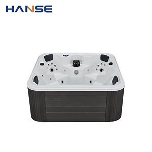 [Hot Item] Luxury 6 Person Sitting Europe Hot Tub Hotel Backyard Pools Hydrotherapy Rectangular Outdoor SPA Hot Tub