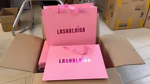 Wholesale Custom  Gift Bags with logo Shopping Bag Hard Paper Bag Christmas Customized