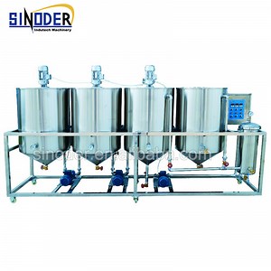[Hot Item] Coconut Oil Refinery Crude Soybean Oil Refinery Plant