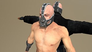 BANE THE DARK KNIGHT RISES - 3D model by KIR (@sukirman)