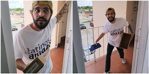 Video de joven influencer sobre cubanos repartidores de Amazon se vuelve viral en redes sociales