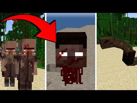 TOP 3 TERRIFYING Minecraft Mob Mods (From Hell, Fungal Infection & Dismembered Horrors)