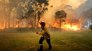 Winds fuel out-of-control bushfires across state