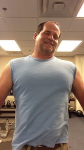 Randall Morris Pec Flex... Muscle Control.