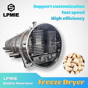 [Hot Item] High Quality Pet Food Lyophilizer Liquid Milk Vacuum Freeze Drying Fruit Machine Freezer Dryer