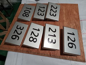 [Hot Item] Room Number Sign 3D Hotel Sign Board