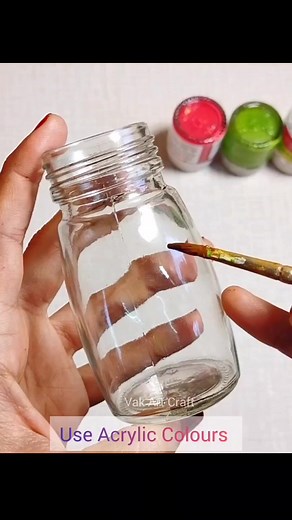 2.9K views · 39 reactions | Easy Glass Bottle Painting Idea  #diy #bottlepainting #glassbottleart#bottlecrafts #bottleart #recycling #recycledart #bestoutofwaste #vakartcraft #fbreels23 #fbreels | Vak - Art & Craft | Facebook