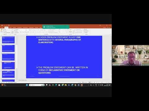 Writing Problem Statement