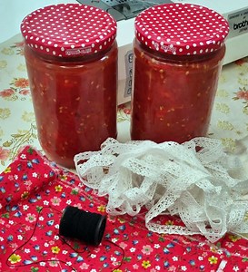 2K views · 42 reactions | very easy Jam, pickle jar lid practical decoration#yarn #handmade | Knitting Hobby | Facebook