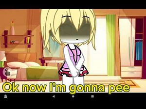 Gacha pee on floor