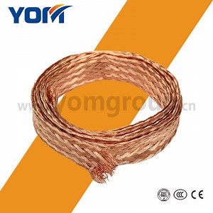 [Hot Item] Great Quality Bus Bar Flexible Bare Copper Flat Tinned Copper Braid