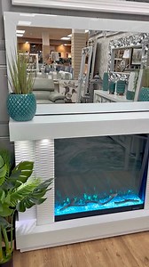 7.2K views · 70 reactions | Check out our fabulous fireplace, with colour changing led lights to elevate your living room朗 | Exclusive designs castlecourt | Facebook