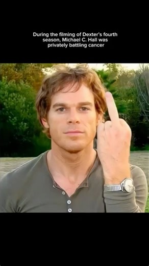 During the filming of Dexter’s fourth season, Michael C. Hall was privately battling cancer