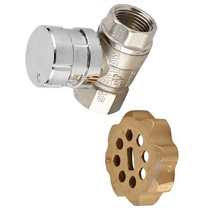 [Hot Item] Nickle Plated Magnetic Water Meter Brass Lockable Ball Valve