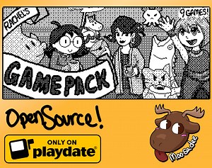 Future updates, and Rachel's Playdate Game Pack is in Playdate Update #4! :)