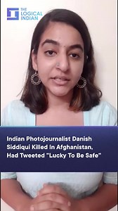 27K views · 338 reactions | Photojournalist Danish Siddiqui was riding along with the Afghan Special Forces and was killed on the night of July 15 in a Taliban attack. Danish had won a Pulitzer prize in 2018 for his work on the Rohingya refugee crisis. #photojournalist #reuters #danishsiddqui #taliban #afganistan | The Logical Indian | Facebook