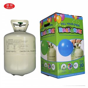 [Hot Item] Hengan Helium Low Price 13.6L Helium Gas Cylinder Portable Helium Balloon Tank