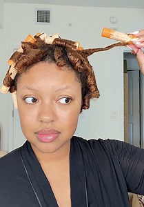 Perm Rod Set Take Down: How to Remove Perm Rods on 4C Hair