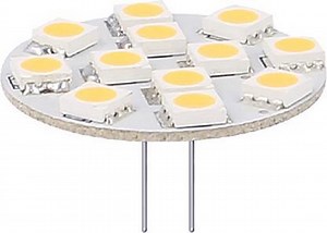 G4/GU4 LED lamp 12V 2,4W SMD 2900K dimbaar | bol.com
