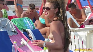 Braless & Bathing Suit Beach NAUGHTY Nubiles - Cam Beach Vid - PornGem