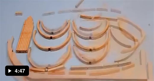 This guy building the Queen Anne’s Revenge ship from Pirates of the Caribbean - Video