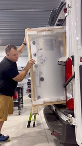 Loading solo @viessmann_us Stainless Indirect HWT into the @ford Transit Magliner hand truck 💪🏼💯 #auneshop #hydronicheating #worksmart #truewerk #keenutility | mechanical-hub.com