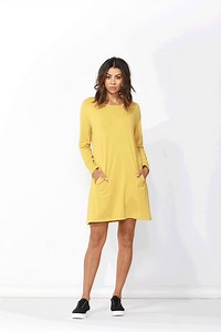 This Olivia Shift Dress from Betty Basics is racing out the door! In classic black or on-trend mustard get in quick for yours! https://www.preen.co.nz/new/olivia-shift-dress/esa-bb257h19.aspx?c=42 | Preen