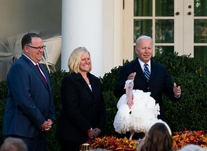 Presidential turkey pardoning ceremony: Joe Biden to pardon turkey, alternate raised in North Carolina