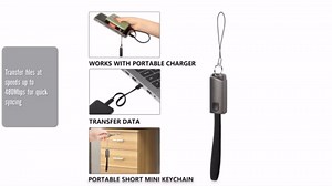 GELRHONR USB to Micro USB Cable,Keychain Short Micro USB Charger Cable,Support Data Transfer,for Portable Travel Charger,Compatible with MicroUSB Devices-20Cm(Micro USB)