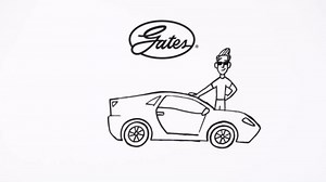 Gates 18203 Premium Molded Heater Hose