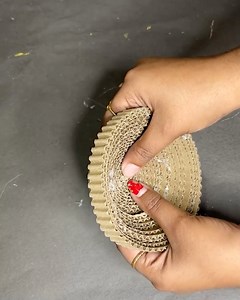 26K views · 90 reactions | Storage box DIY from waste cardboard #decor #cardboardcraft #recycling | Deep's CRAFT | Facebook