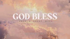 Heavenly Clouds - God Bless - Title Graphics