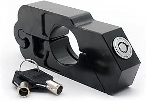 Motorcycle Grip Lock Handlebar Throttle Security Lock Heavy Duty Adjustable Anti-Theft Bike Handlebar Lock to Protect Your Motorcycle Street ATV Dirt Bike