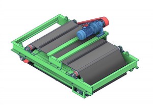 [Hot Item] Self-Cleaning Magnetic Separator Iron Separator Rcyd Permanent Magnet Separator