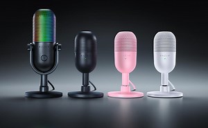Razer Seiren V3 Chroma USB mic boasts stream reactive lighting and multi-function tap-to-mute