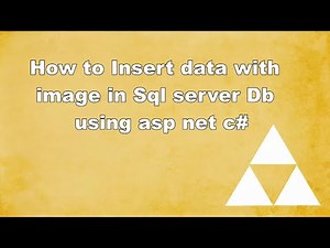 Save image to database using asp net | UPLOADING AND RETRIEVING IMAGES FROM DATABASE IN ASP.NET