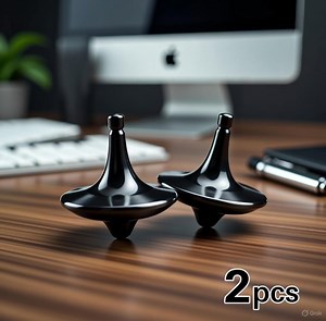 Metal Gyroscope Fidget Toy Set of 2 – Totem Design Finger Spinner Desk Toy – Silver Alloy Spinning Top Gift for Adults - Etsy UK