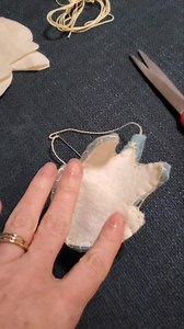 How to make your own felt material bunny pattern | Waldorf art and teacher