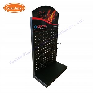 [Hot Item] Wholesale Exhibition Metal Pegboard Counter Top Hanging Product Display Stand